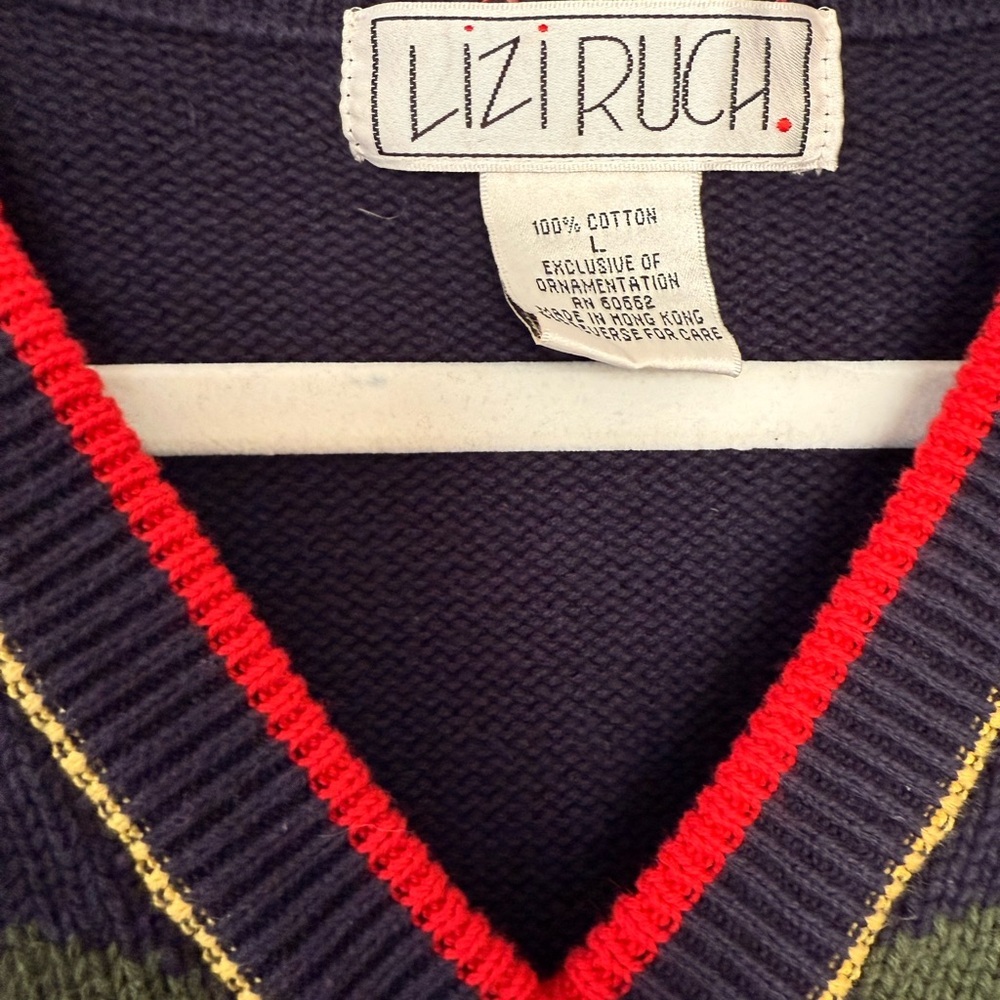 Vintage Lizi Ruch Women’s Golf Sweater ⛳️🏌🏼♀️ - Picture 2 of 3